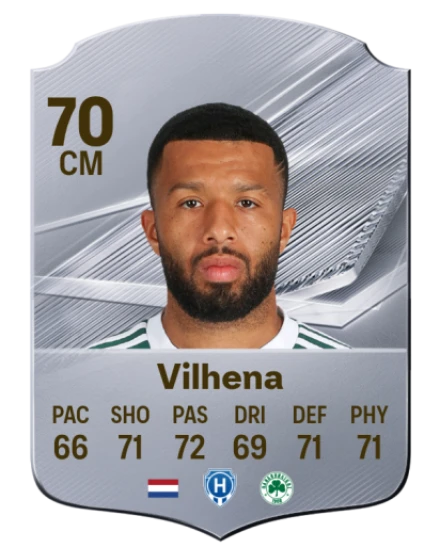 Vilhena 70 Silver CM FC 27 card