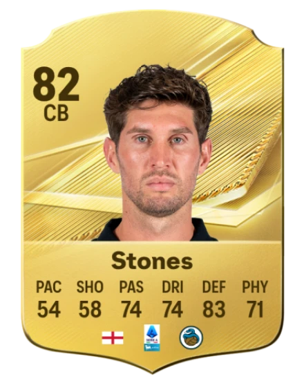 Stones 82 Gold CB FC 27 card