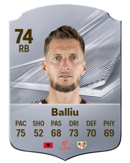 Balliu 74 Common RB FC 26 card