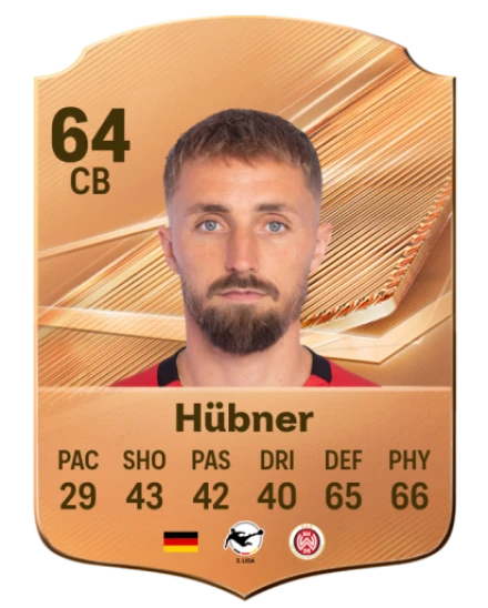 Hübner 64 Common CB FC 26 card