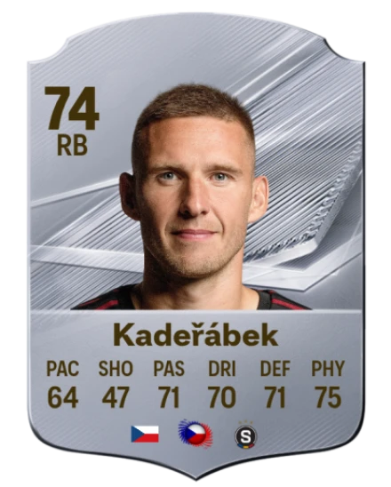 Kadeřábek 74 Common RB FC 26 card