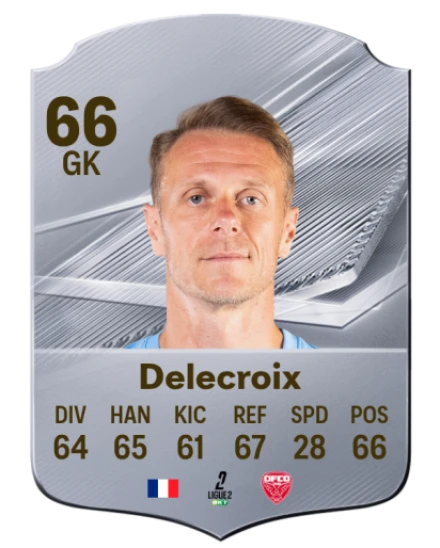 Delecroix 66 Common GK FC 26 card