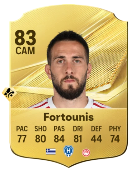 Fortounis 83 Common CAM FC 26 card