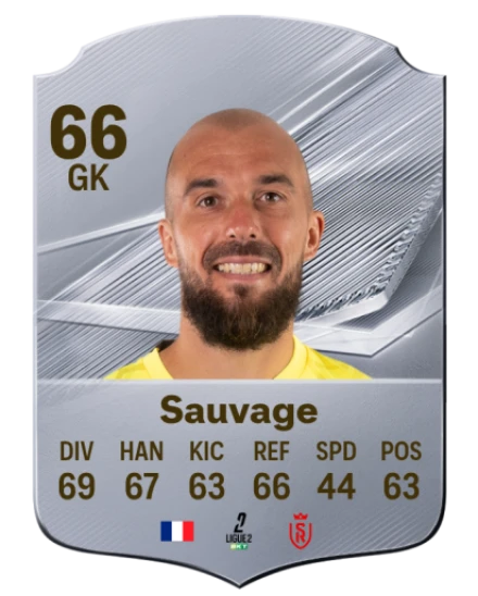 Sauvage 66 Common GK FC 26 card