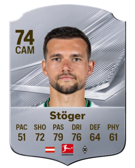 Stöger 74 Silver CAM FC 27 card