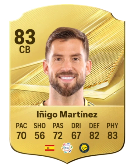 Iñigo Martínez 83 Common CB FC 26 card