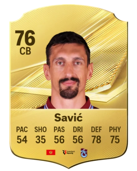 Savić 76 Common CB FC 26 card
