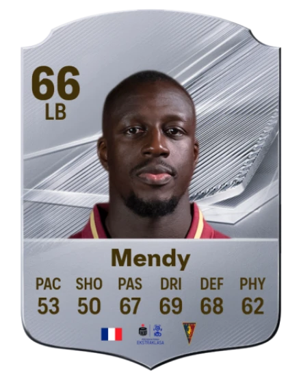 Mendy 66 Common LB FC 26 card