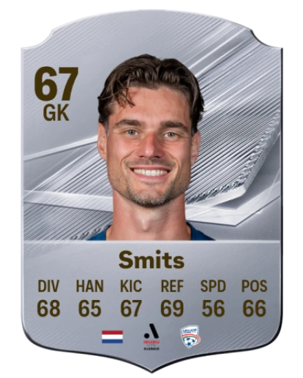 Smits 67 Common GK FC 26 card