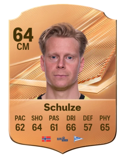 Schulze 64 Bronze CM FC 27 card