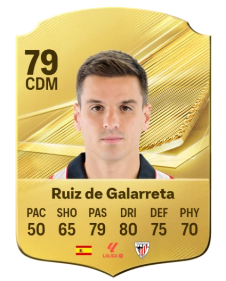 Ruiz de Galarreta 79 Common CDM FC 26 card