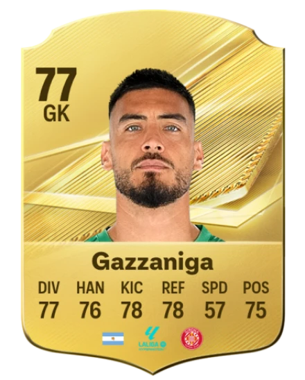 Gazzaniga 77 Common GK FC 26 card
