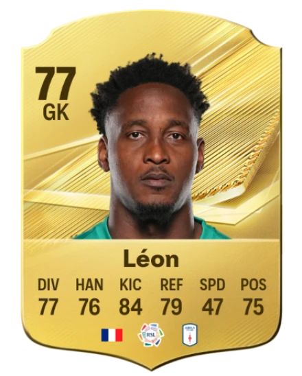 Léon 77 Common GK FC 26 card