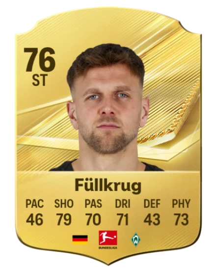Füllkrug 76 Common ST FC 26 card