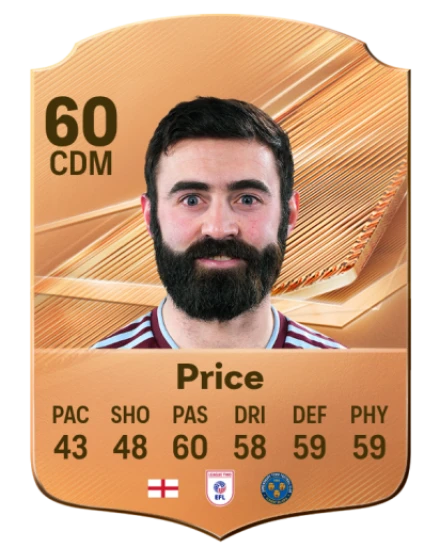 Price 60 Common CDM FC 26 card