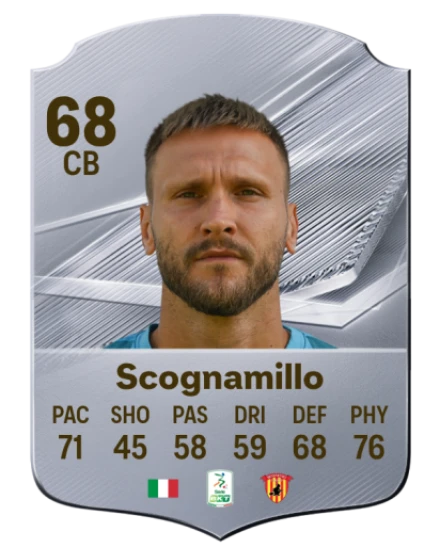 Scognamillo 68 Common CB FC 26 card