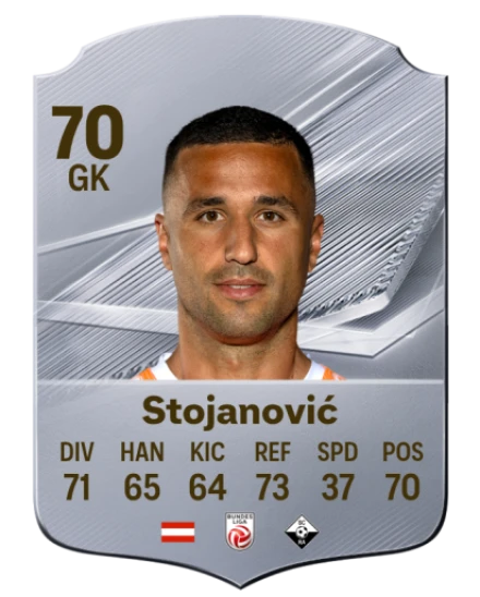 Stojanović 70 Common GK FC 26 card