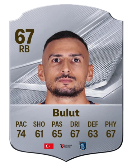 Bulut 67 Silver RB FC 27 card