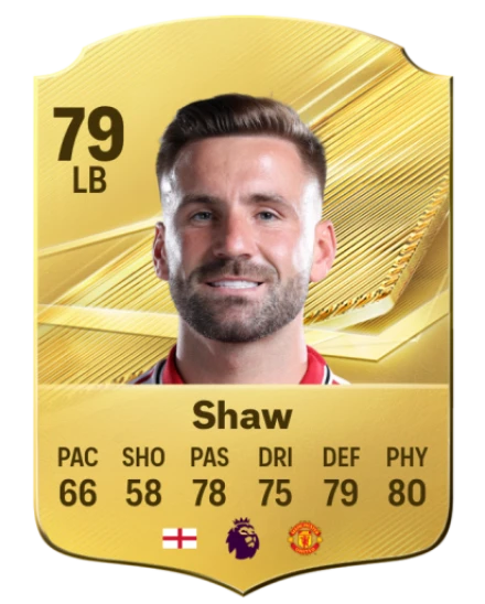 Shaw 79 Common LB FC 26 card