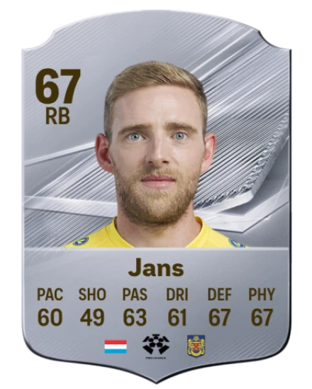 Jans 67 Common RB FC 26 card