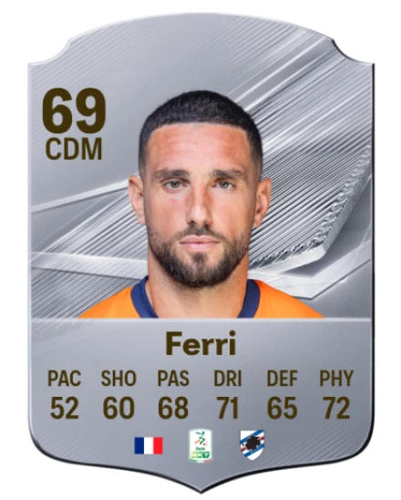 Ferri 69 Silver CDM FC 27 card
