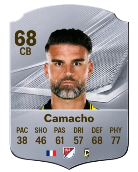 Camacho 68 Common CB FC 26 card