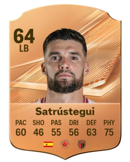 Satrústegui 64 Common LB FC 26 card