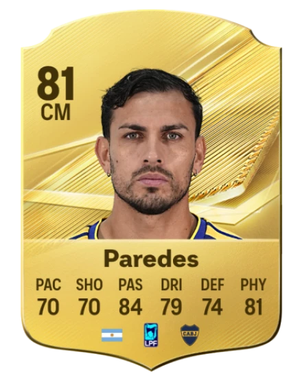 Paredes 81 Common CM FC 26 card