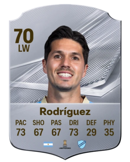 Rodríguez 70 Common LW FC 26 card