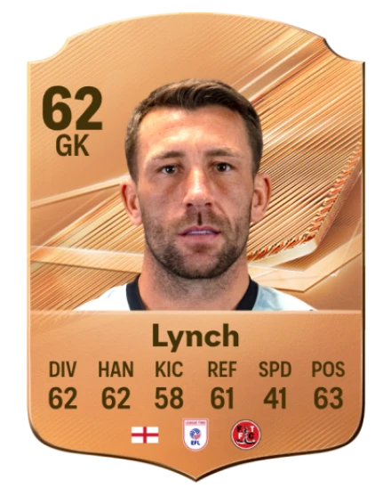 Lynch 62 Common GK FC 26 card