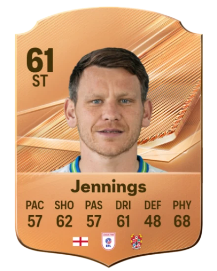 Jennings 61 Bronze ST FC 27 card