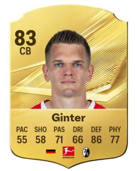 Ginter 83 Common CB FC 26 card
