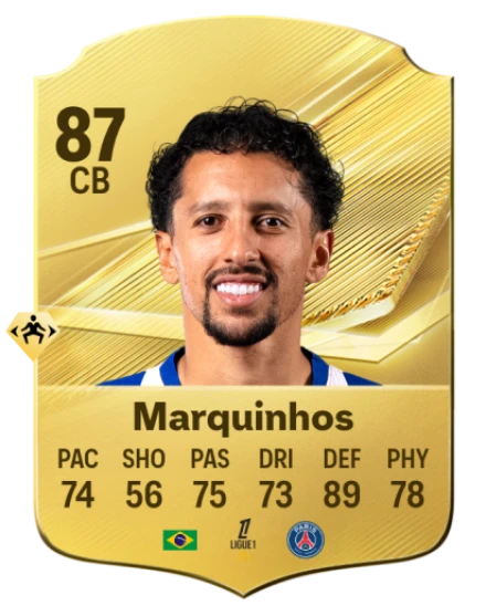 Marquinhos 87 Common CB FC 26 card