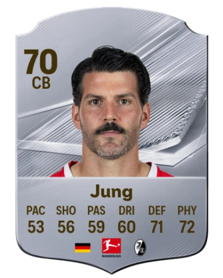 Jung 70 Silver CB FC 27 card