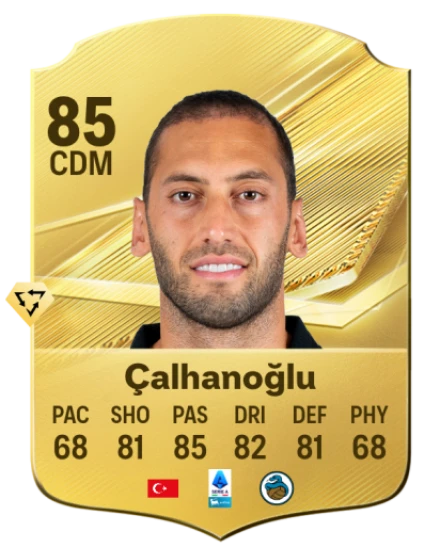 Çalhanoğlu 85 Common CDM FC 26 card