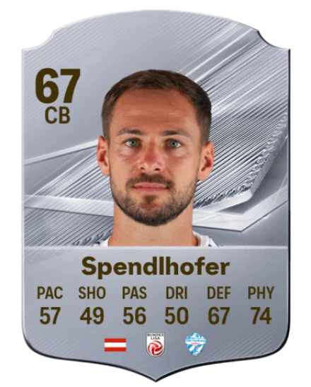 Spendlhofer 67 Common CB FC 26 card