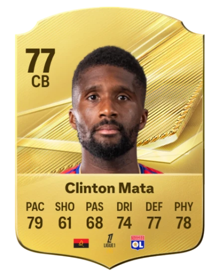 Clinton Mata 77 Common CB FC 26 card