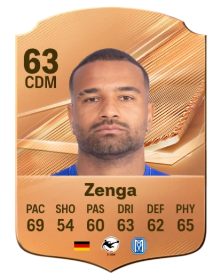 Zenga 63 Common CDM FC 26 card