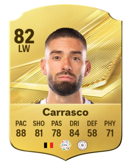 Carrasco 82 Common LW FC 26 card