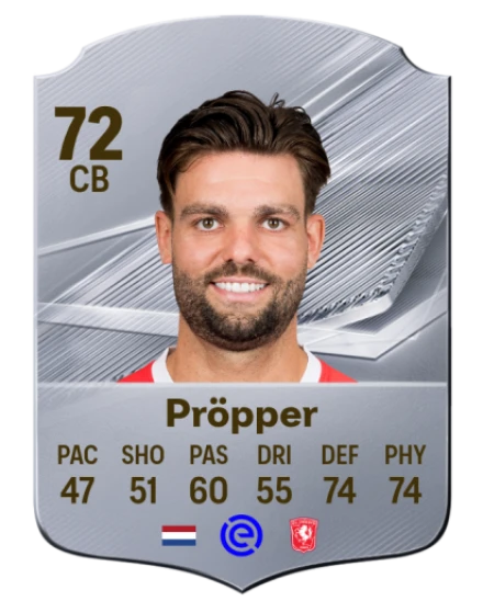 Pröpper 72 Common CB FC 26 card