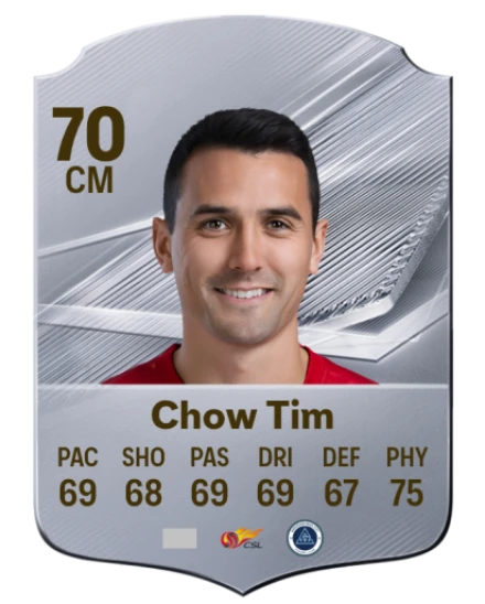 Chow Tim 70 Common CM FC 26 card