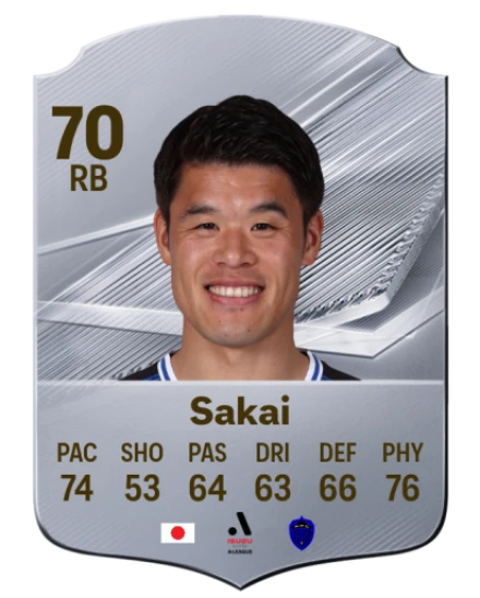 Sakai 70 Common RB FC 26 card