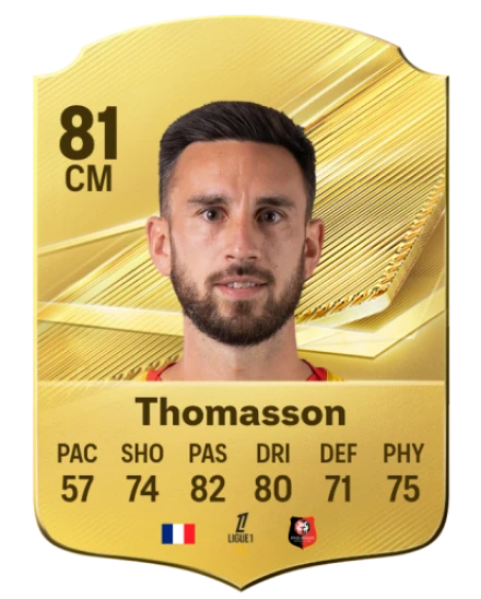 Thomasson 81 Common CM FC 26 card