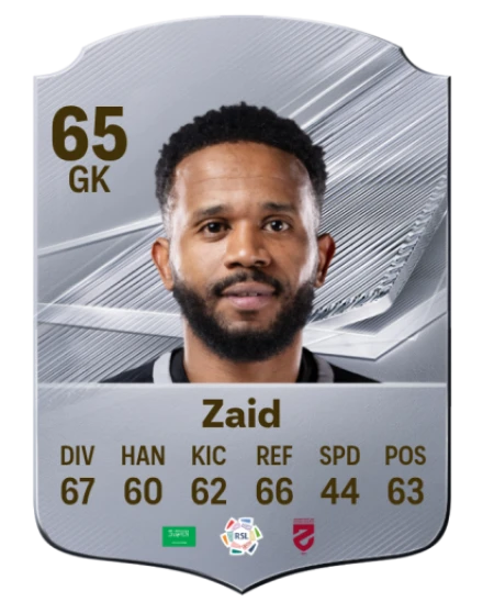 Zaid 65 Common GK FC 26 card