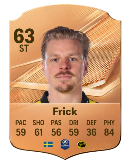 Frick 63 Bronze ST FC 27 card