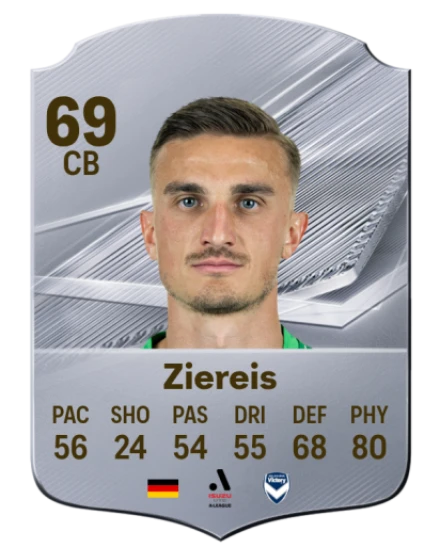 Ziereis 69 Common CB FC 26 card
