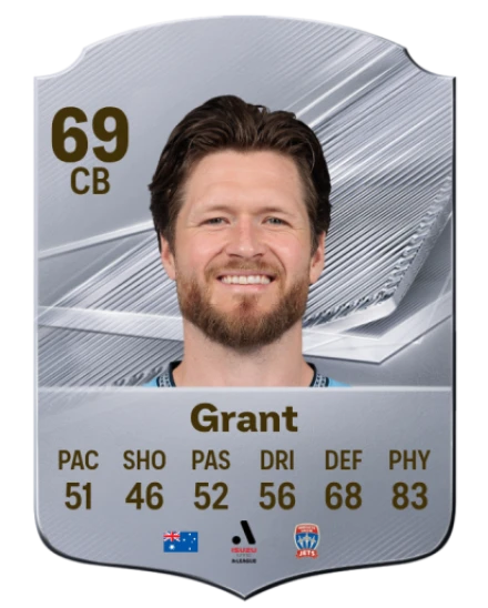 Grant 69 Common CB FC 26 card