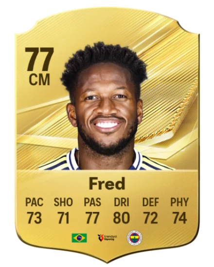 Fred 77 Rare CM FC 26 card