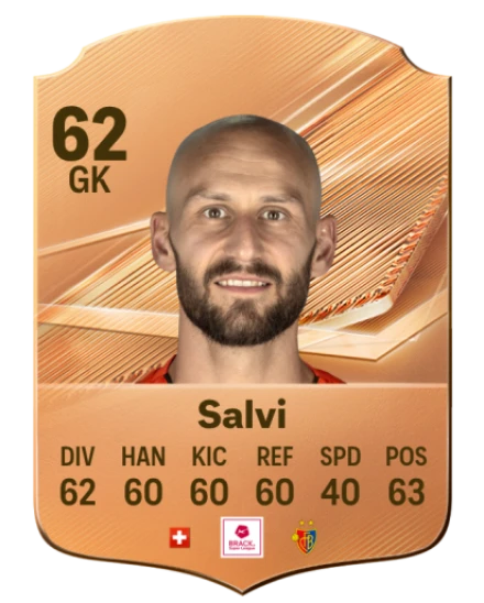 Salvi 62 Bronze GK FC 27 card