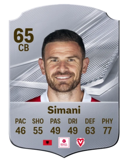 Simani 65 Common CB FC 26 card